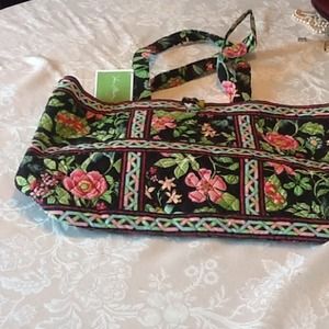 Vera Bradley large tote handbag