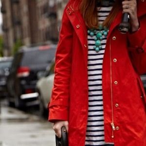 J. Crew rain jacket