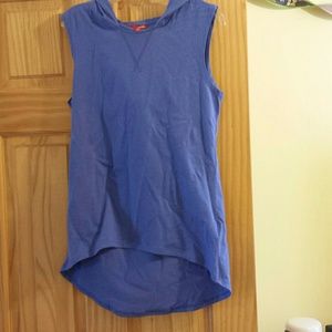 Bongo sleeveless hoodie shirt