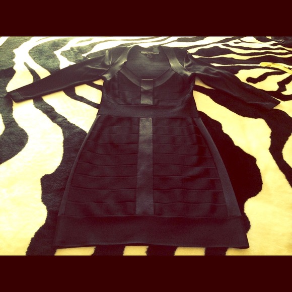 French Connection Bandage Dress ▪️Black▪️