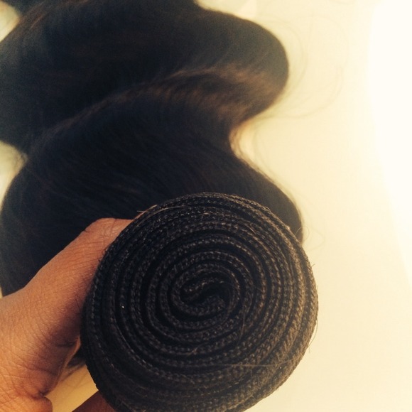 18 inches Filipino virgin human hair.