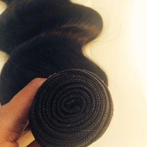 18 inches Filipino virgin human hair.