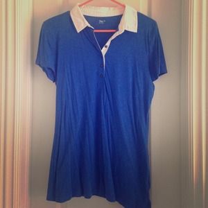 NWOT Blue and White GAP polo