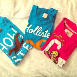 Bundle❗️hollister shirts