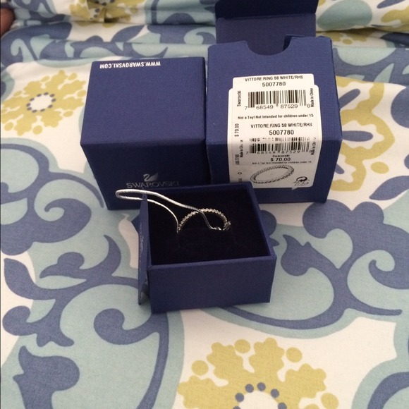 Swarovski eternity band