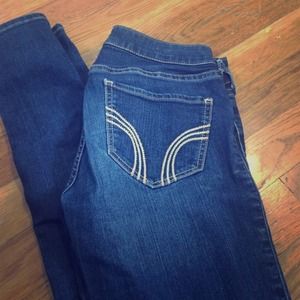 Hollister medium wash jeggings