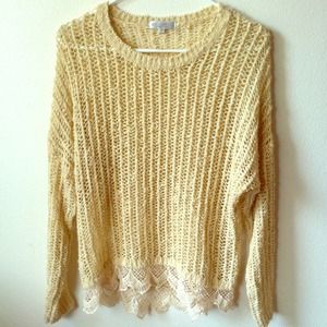 Solitaire Crochet Sweater
