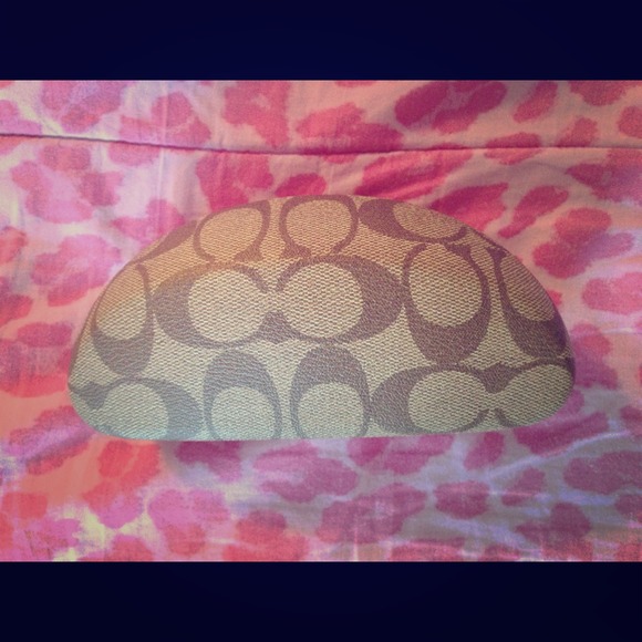 I think Coach sunglass case