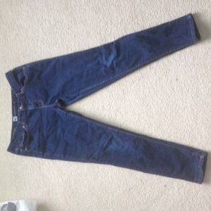 Ankle skinny dark jeans by mossimo