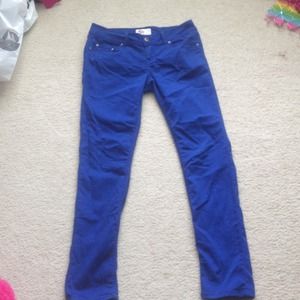 Blue colored jeans