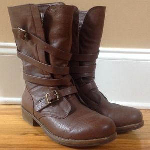 Fall leather boots!