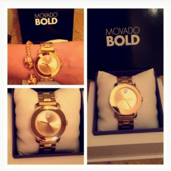 Gold watch