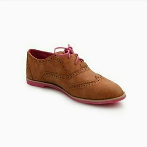 Pink oxfords
