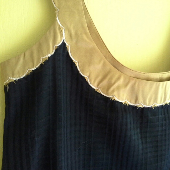 sheer, black silk top - Picture 2 of 4