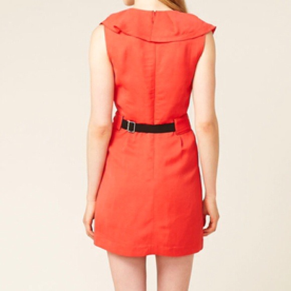 [nwot] Hanii Y Ruffle V-Neck Dress - Picture 3 of 3