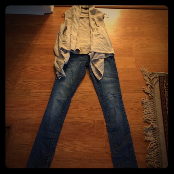 Jacket and jeans