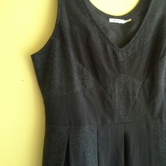 little black, wool dress REDUCED!