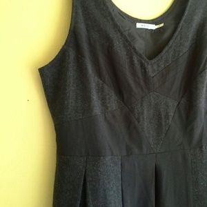 little black, wool dress REDUCED!