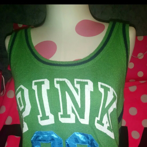 VS PINK SWEATER TANK RARE - Picture 3 of 3