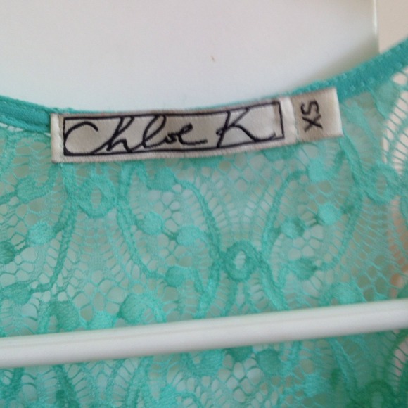 Sheer chloe k. Knotted tank top - Picture 3 of 4