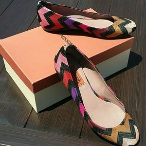 Reduced!!  Missoni flats