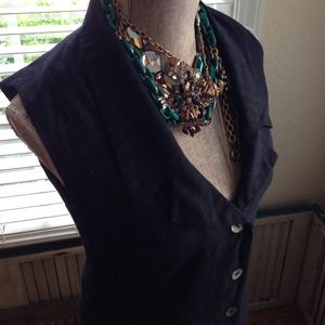 Vintage button down dress