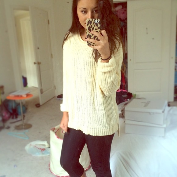 Forever 21 Sweaters - ❌SOLD on Vinted❌ NWT Cream Knit Sweater
