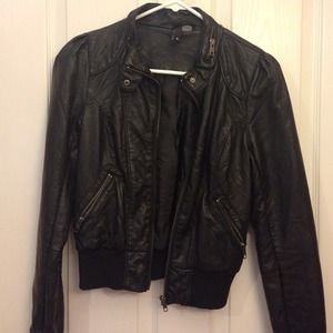 H&M leather jacket