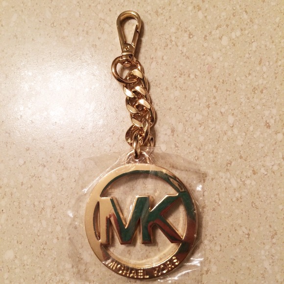 Gold Michael Kors Keychain