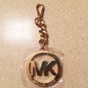 Gold Michael Kors Keychain