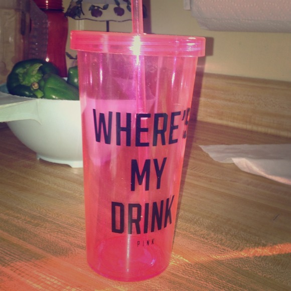 PINK tumbler..💗