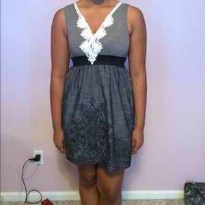 Grey Love Culture Dress