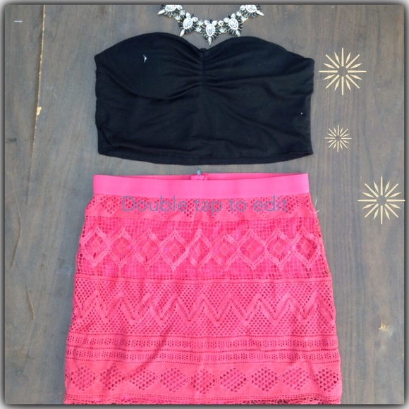 American Eagle Outfitters Dresses & Skirts - Crochet skirt