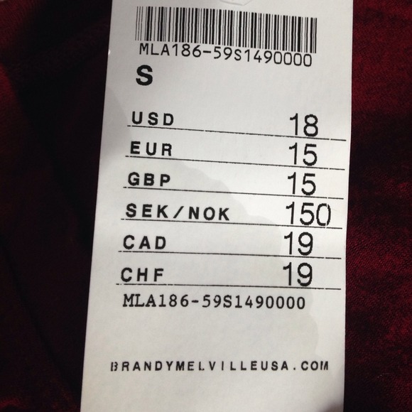 NWT Brandy Melville Shirt - Picture 3 of 4
