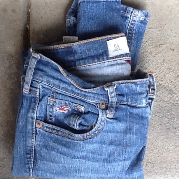 Hollister light-wash skinny jeans