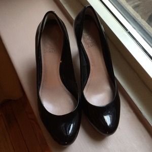 Vince Camuto Black Patent Heels