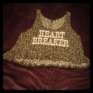 Floral Heart Beaker Top