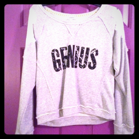 Stylish sweater "Genius"