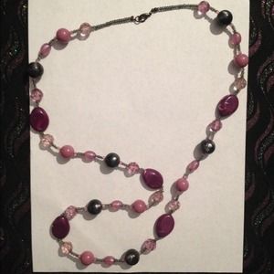 Long Beaded Necklace