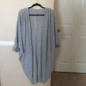 American Apparel Salt and Pepper Cardigan