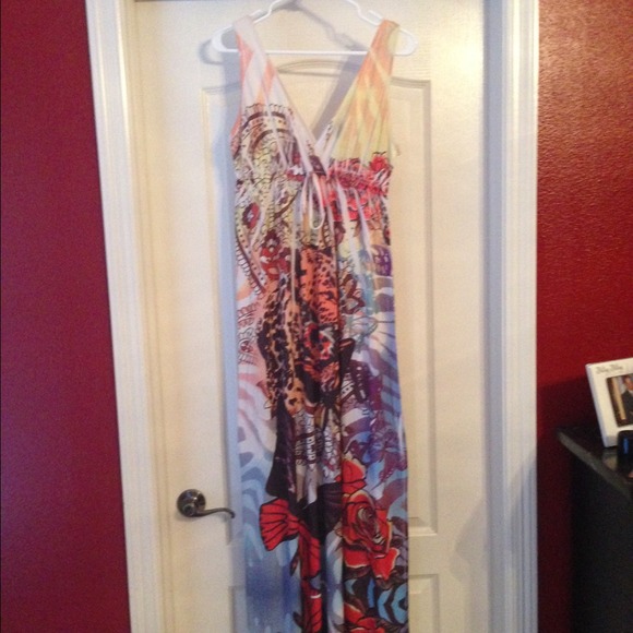 Bundled! Katy Did shirt/Long maxi dress size large