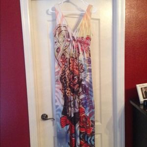 Bundled! Katy Did shirt/Long maxi dress size large