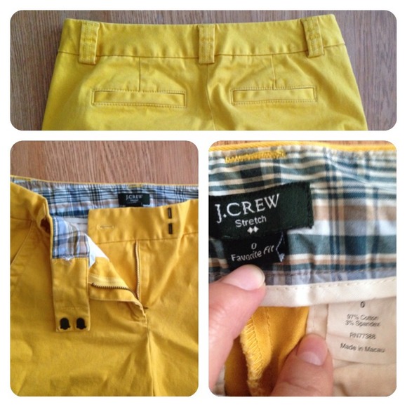 🚫Sold🚫J.Crew favorite fit Capri pant sz 0. Cute! - Picture 3 of 3