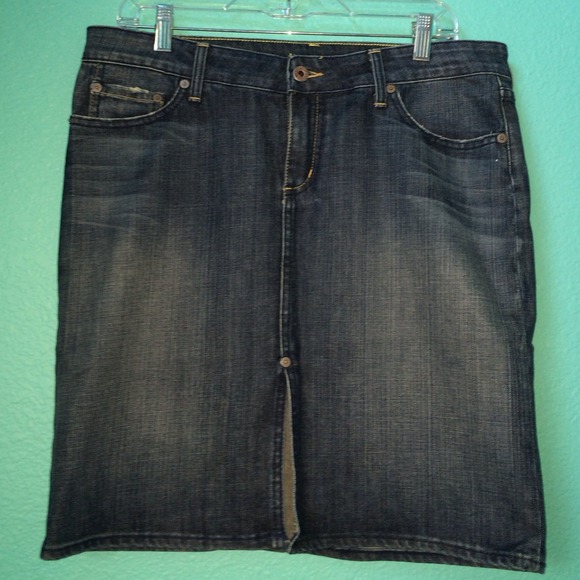 Chip & Pepper Denim Pencil Skirt 30