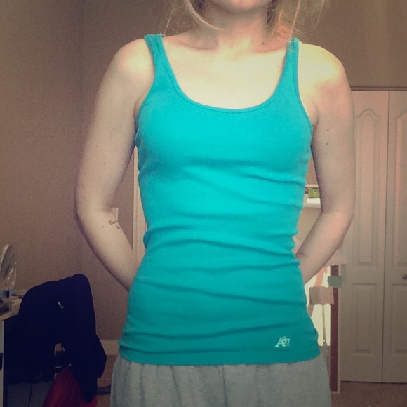 Teal Wifebeater
