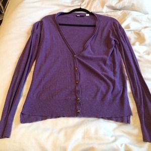 Purple Cardigan