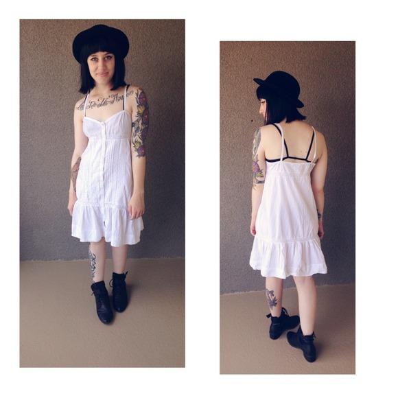 H&M white dress.