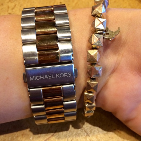 Michael Kors Two-Toned Boyfriend Watch - Picture 2 of 3