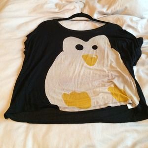 Penguin Crop Top