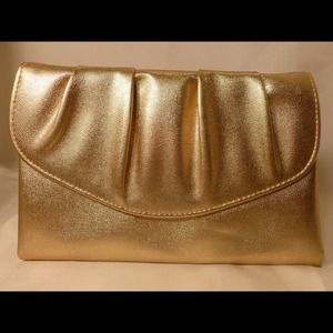 Gold Clutch Purse